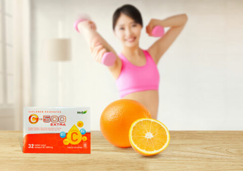 NEW WELL3 C-500 EXTRA | Atasi Kerontokan Rambut Dengan Vitamin C