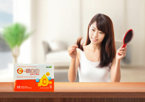 Atasi Kerontokan Rambut Dengan Vitamin C