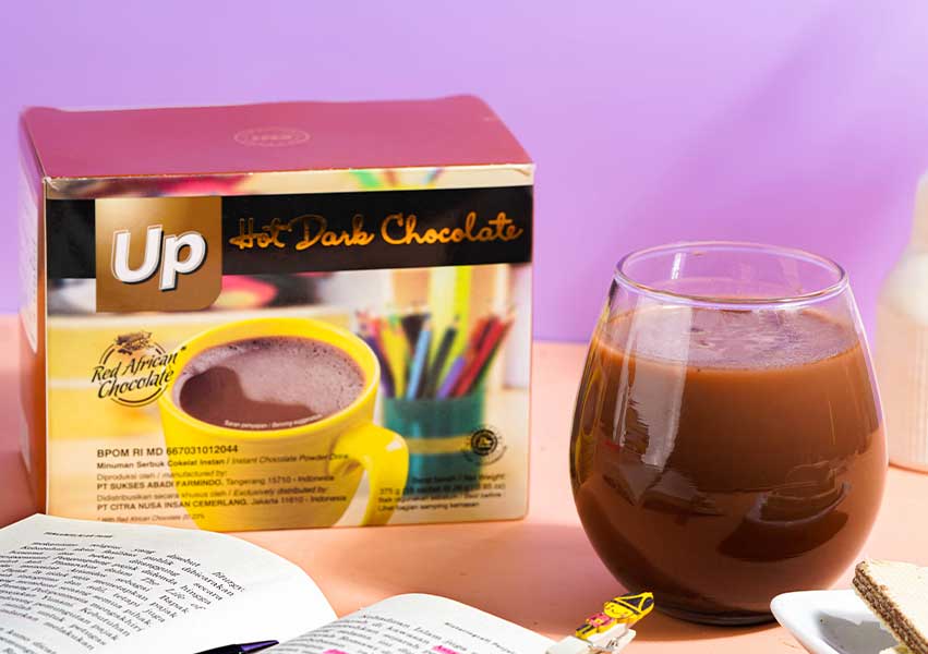 up hot dark chocolate | Manfaat Dark Chocolate bagi Kesehatan