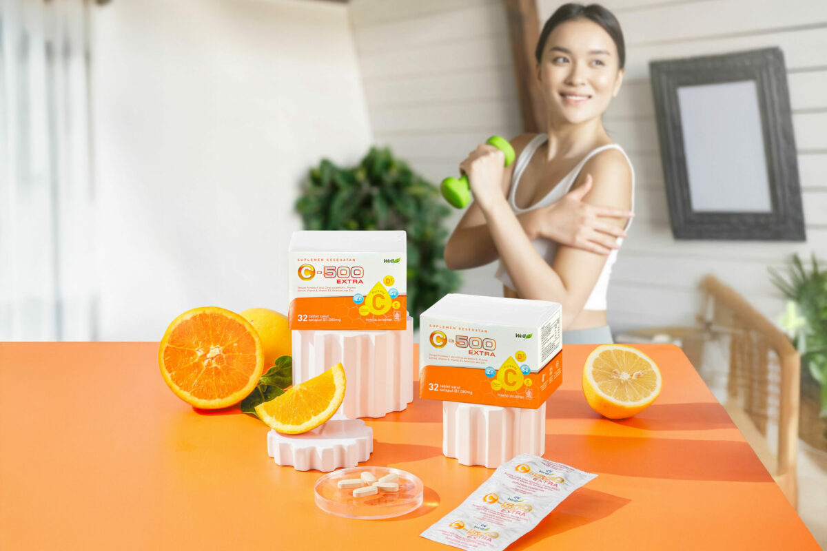 CNI Well3 C-500 Extra manfaat, dosis dan efek samping