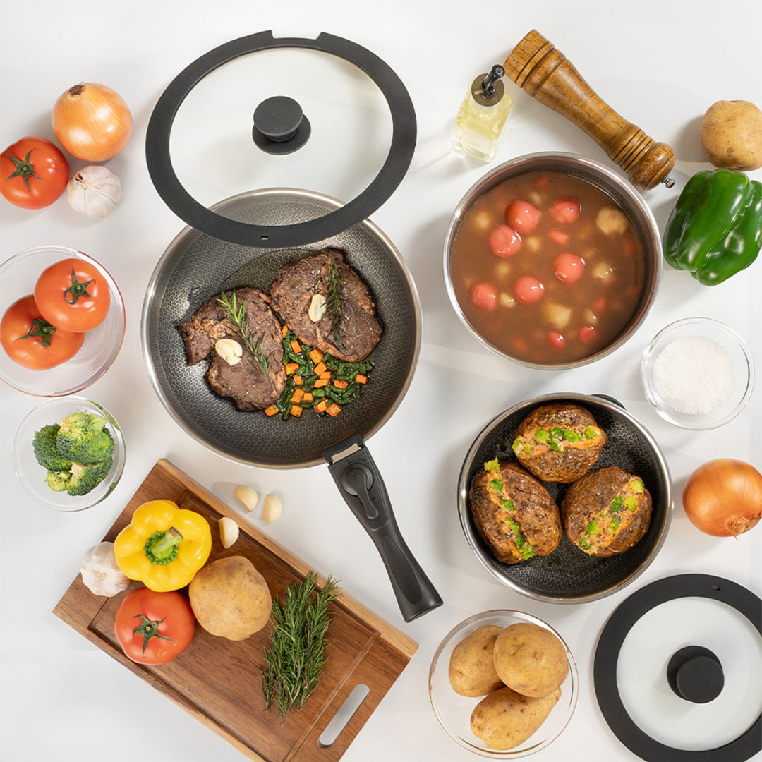 Ichi-I Honeycomb Cookware Set