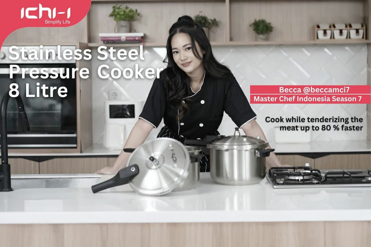 Ichi-I Pressure Cooker untuk Mempercepat Proses Memasak!