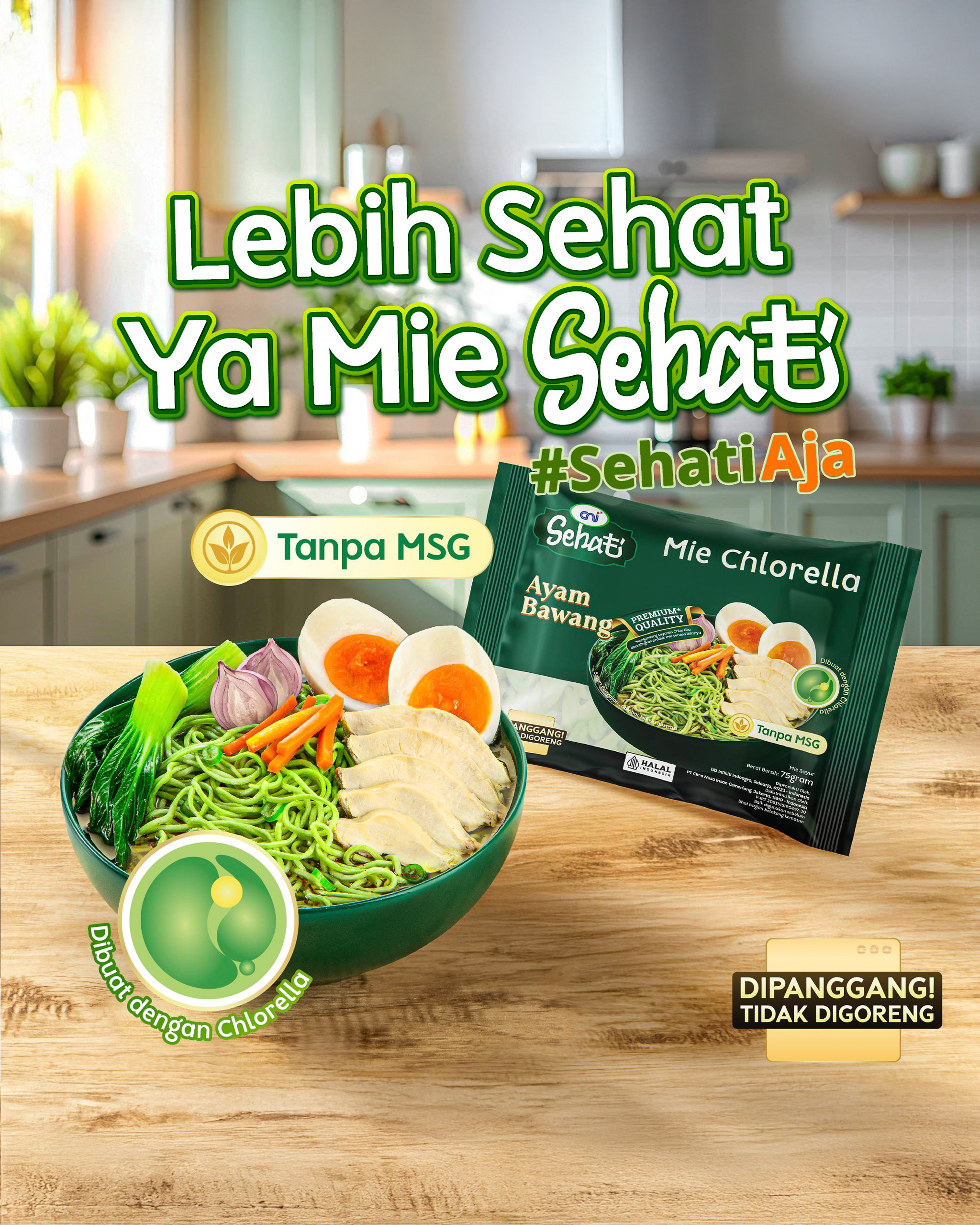 Mie Sehati Ayam Bawang