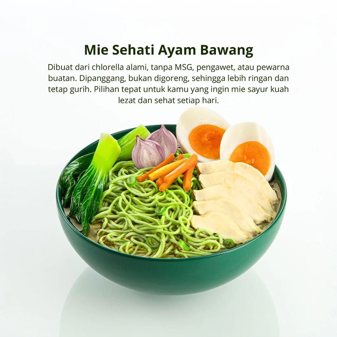 Mie Sehati Ayam Bawang (isi 4 pcs)