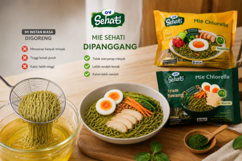 Mie Sehati Dipanggang