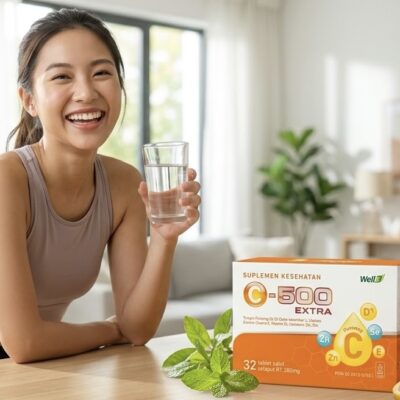Bukan Cuma Vitamin C, Kenali 6 Kandungan dalam Well3 C-500 Extra