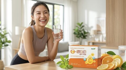 Bukan Cuma Vitamin C, Kenali 6 Kandungan dalam Well3 C-500 Extra