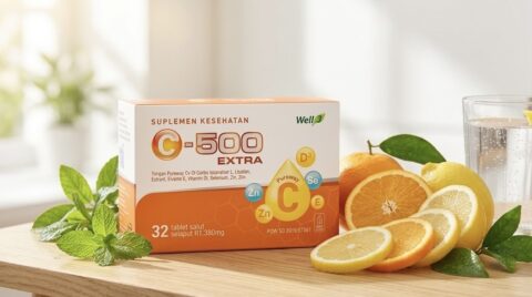 Bukan Cuma Vitamin C, Kenali 6 Kandungan dalam Well3 C-500 Extra