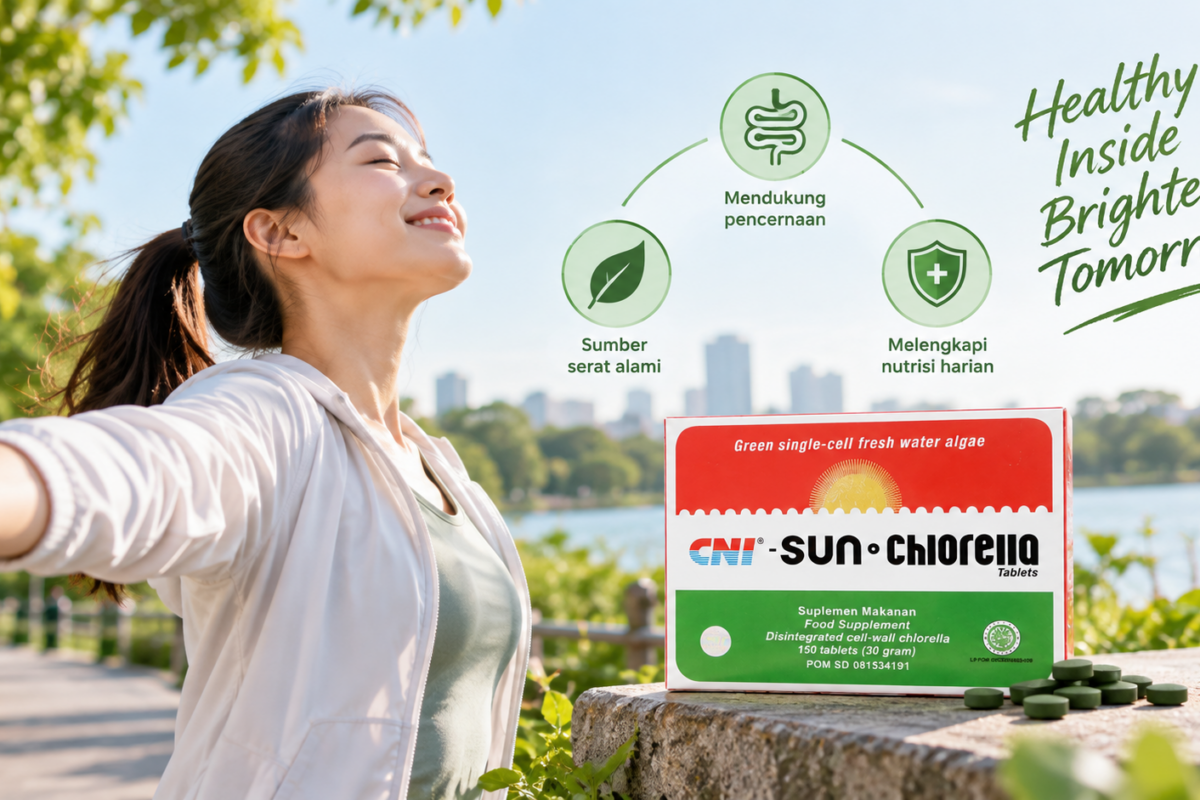 Sun Chlorella dan Serat: Pentingnya Memenuhi Kebutuhan Serat Harian