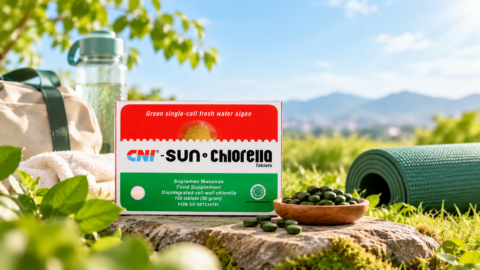 Sun Chlorella, Cara Praktis Melengkapi Asupan Nutrisi Harian