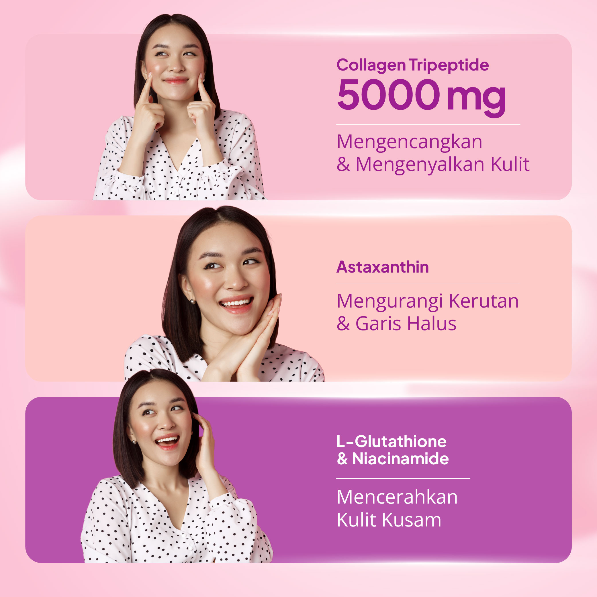 Well3 Collagen Tripeptide | kesehatn kulit
